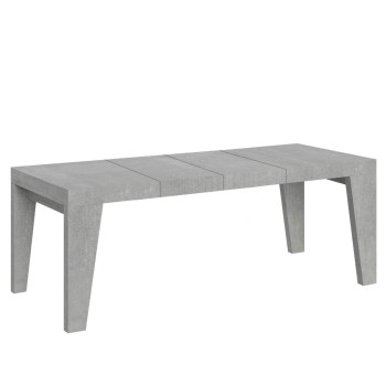 Naxy Premium Tisch D.90 – Ausziehtisch 200/304 x 90 cm, Naxy Premium Esche weiß