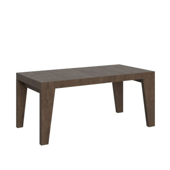 Naxy Premium Tisch D.90 – Ausziehtisch 90/246x90 cm, Naxy Premium Esche weiß
