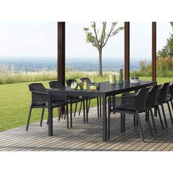 Rio Alu Ausziehbarer Tisch 140 