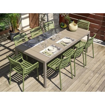Rio Alu Ausziehbarer 210/280 Tisch