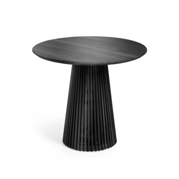 Jeanette runder Tisch aus Massivholz