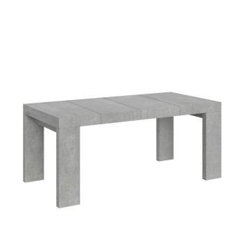 Roxell Premium Tisch D.90 – Ausziehtisch 140/400 x 90 cm, Roxell Premium Weiß-Esche