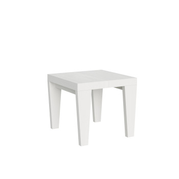 Spimbo Tisch D.90 – Ausziehtisch 90/246x90 cm, Spimbo Weißesche