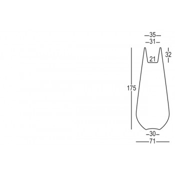 BUBA 6202 PLUST VASE