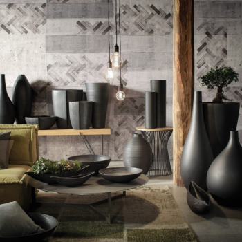 Francesca-Vase aus der Serie „African Dream“, Modell Q61/5R von Adriani & Rossi