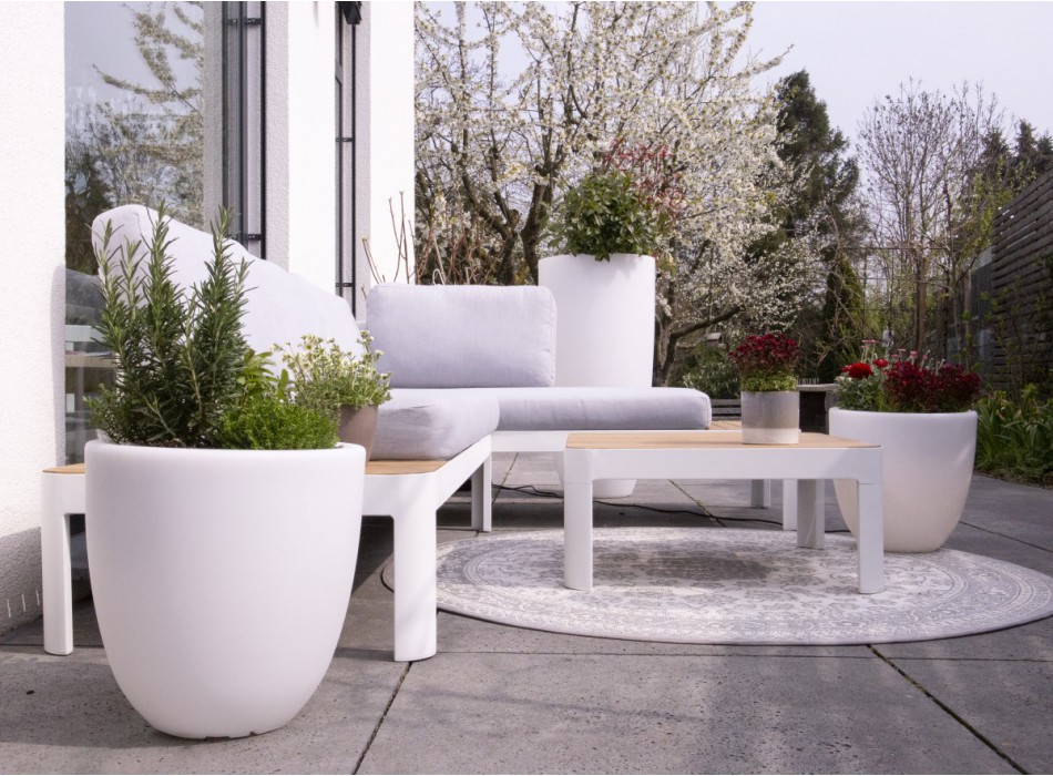 Leuchtende, geschwungene Vase M 32054, 8 Seasons Design