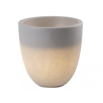 Geschwungene, leuchtende Vase S 32055, 8 Seasons Design