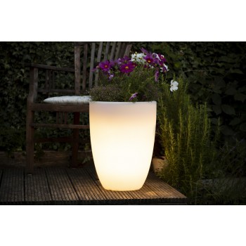 Geschwungene, leuchtende Vase S 32055, 8 Seasons Design