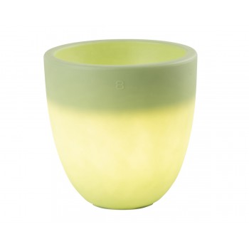 Geschwungene, leuchtende Vase S 32055, 8 Seasons Design