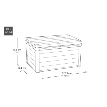 Pryskyřičný kufr SIGNATURE DECO BOX Keter