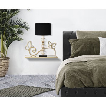 Noční stolky s policemi Butterfly, pár