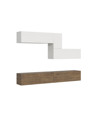 Isoka Compositions - Isoka A04 Nástěnná kompozice do obývacího pokoje W.268 D.39.2