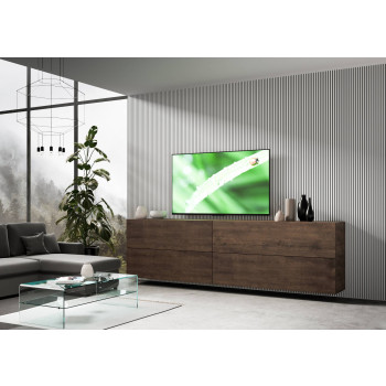 Isoka Compositions - Isoka A102 Nástěnná kompozice do obývacího pokoje Š. 288 V. 80 H. 39,2