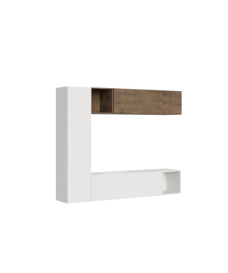 Isoka Compositions - Isoka nástěnná kompozice do obývacího pokoje A114 Š.214 V.173,6 H.39,2