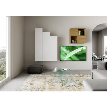 Isoka Compositions - Isoka A33 Nástěnná kompozice do obývacího pokoje Š. 120 V. 173,6