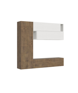 Isoka Compositions - Isoka A34 Nástěnná kompozice do obývacího pokoje Š. 234 V. 210