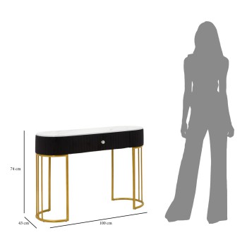 ČERNÁ KONZOLA MONTPELLIER