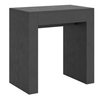 Konzole Allin - Rozkládací konzole 78x47/299 cm Allin špachtle bílá s vnitřními prodlouženími