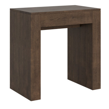 Konzole Allin - Rozkládací konzole 78x47/299 cm Allin špachtle bílá s vnitřními prodlouženími