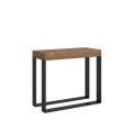 Rozkládací konzolový stolek 90x40/190 cm Elettra Small, antracitový rám