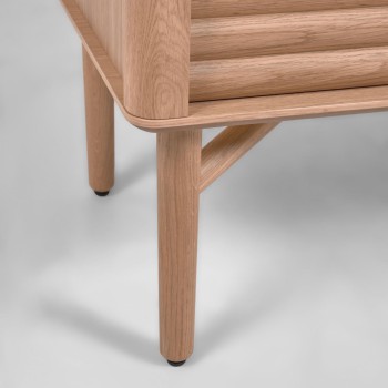 Příborník Lenon se 2 dveřmi a 3 zásuvkami, dřevěný a dýhovaný, MIX Credit