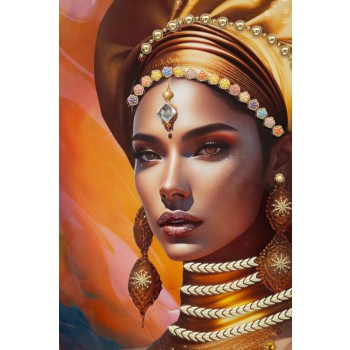 OBRAZ NA PLÁTNO S RÁMEM SAMIRA -B-