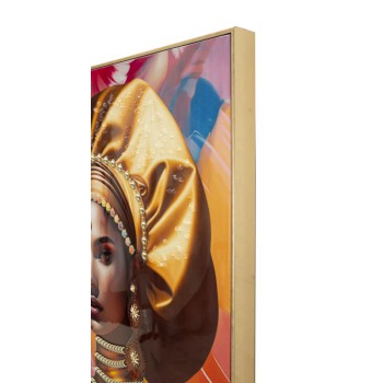 OBRAZ NA PLÁTNO S RÁMEM SAMIRA -B-