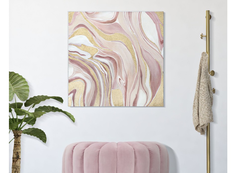 OBRAZ NA RŮŽOVÉM PLÁTNĚ