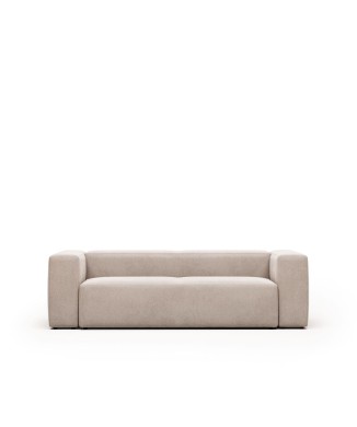 Blok 3místná béžová pohovka 240 cm