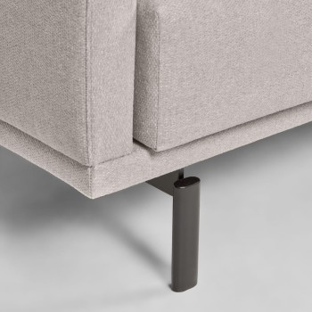 Třímístná béžová pohovka Galene 174 cm