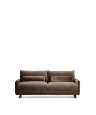 Dvoumístná sametová pohovka Veliro