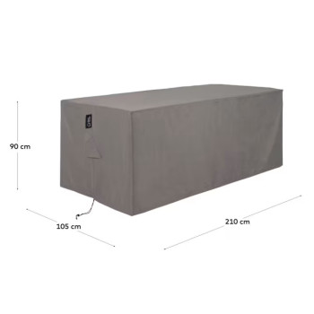 Ochranný potah Iria na třímístnou venkovní pohovku, max. 210 x 105 cm