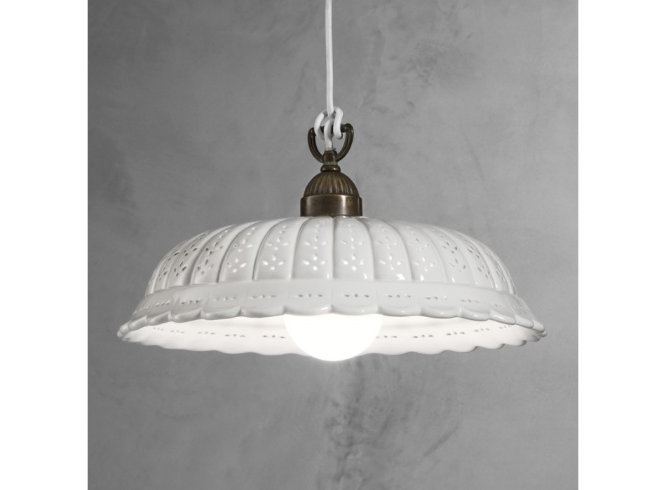 Keramická závěsná lampa ANITA 061.09.OC IL FANALE