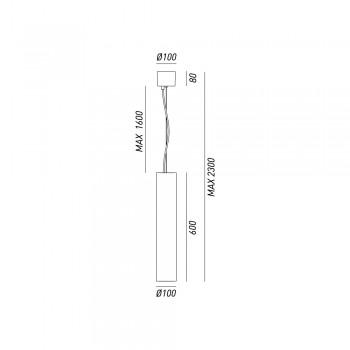 Průmyslové závěsné svítidlo GIRASOLI 208.35.FF IL FANALE