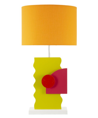 BAREVNÁ STOLNÍ LAMPA -B-