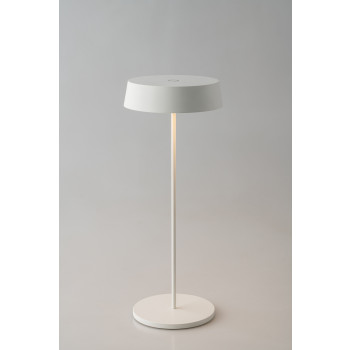 DOBÍJECÍ LED KOKTEJLOVÁ STOLNÍ LAMPA BÍLÁ 2,2W 192LM 3000K STMÍVATELNÁ IP54 29,5X12X12CM