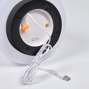 Stolní lampa Udiya z polyethylenu a kovu