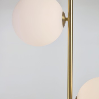 Stojací lampa Lonela v zeleném mramorovém provedení v zeleném mramorovém provedení