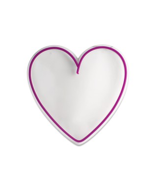 LED lampa ve tvaru srdce CANDYSLAB