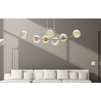 JAPONSKÝ LUSTER SE 7 SVĚTLY