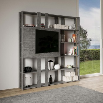 Knihovna Kato N 178 cm TV stolek VE6NKT6FL4FCP Itamoby