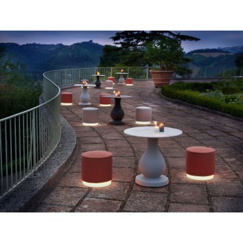 MARA LED SVĚTÍCÍ POUF LP MAP045 SLIDE