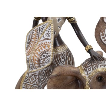 Kmen Masajů se slonem