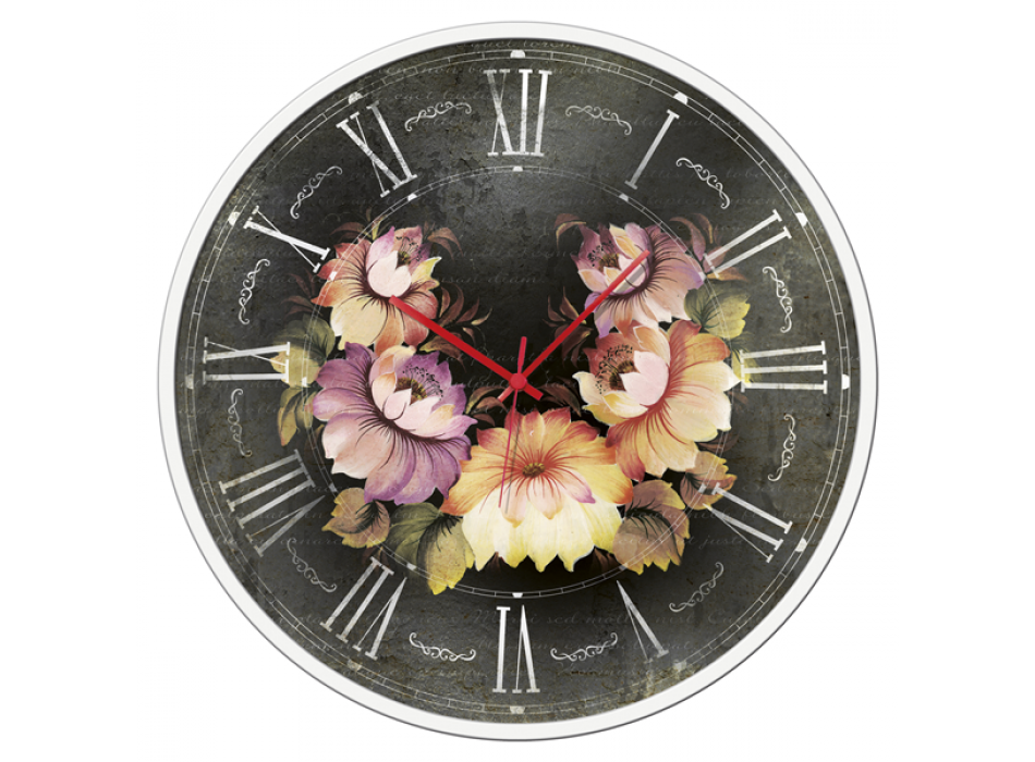 CURVA DI FIORI GTO6586 PINTDECOR hodiny