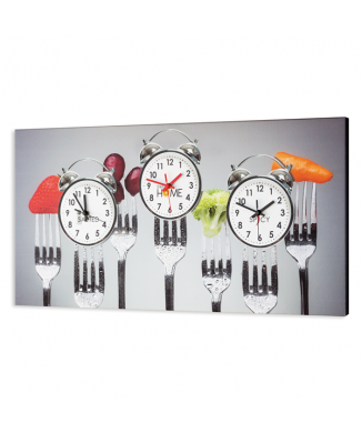 Hodinky HORLOGE DE CUISINE G2452 PINTDECOR