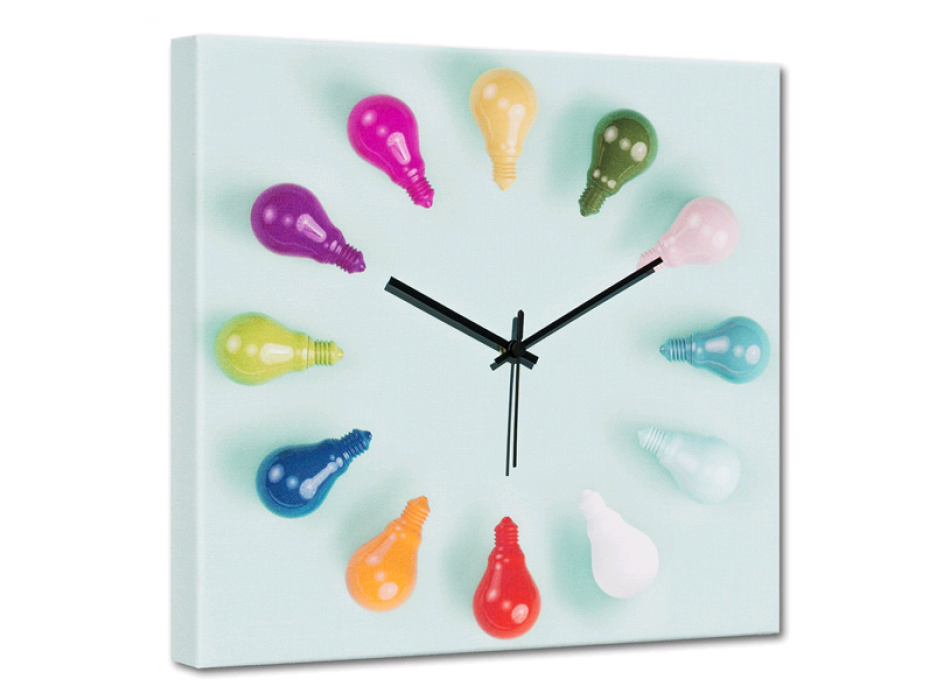 BAREVNÉ ŽÁROVKY Hodiny G4620 PINTDECOR