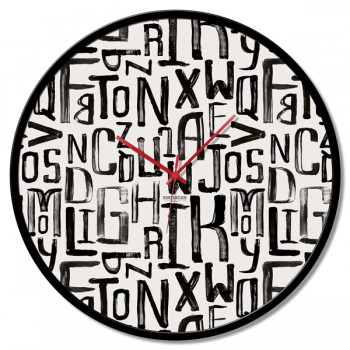 Hodiny LETTERE GTO6610 PINTDECOR