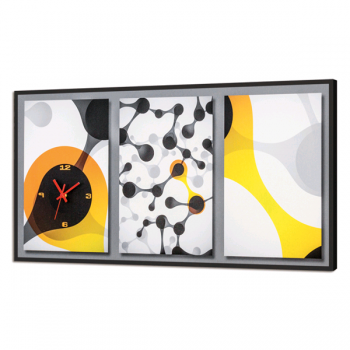 SVĚTELNÉ PROPOJENÉ KOULOVÉ HODINY GL3502 PINTDECOR