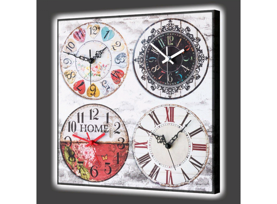 Hodinky LUMINOSO ROMANTIC TIME GL3522 PINTDECOR