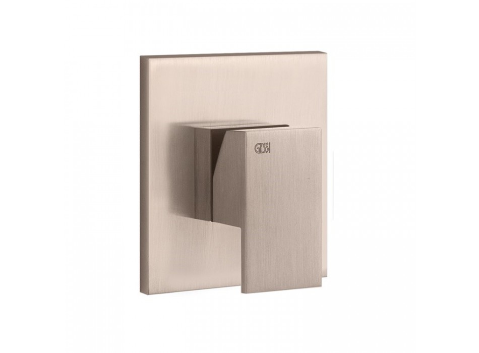 Vnější díly pro vestavěnou nástěnnou jednopákovou baterii GESSI 20119